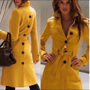 SOLD🖤Victoria's Secret Military Trench Coat